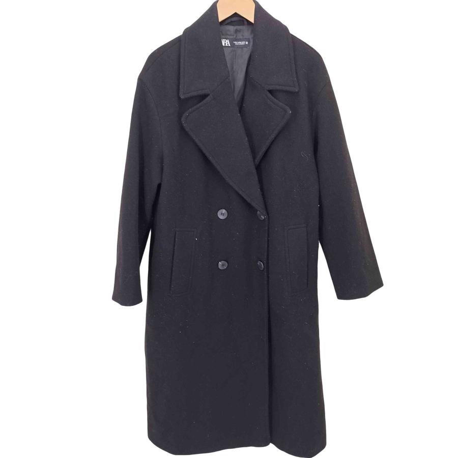 ZARA（ザラ） ダブルブレスト チェスターコート レディース import：XS