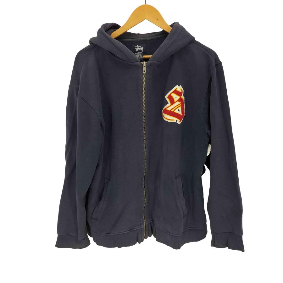 STUSSY（ステューシー） 90s OLD 紺タグ ジップアップパーカー メンズ