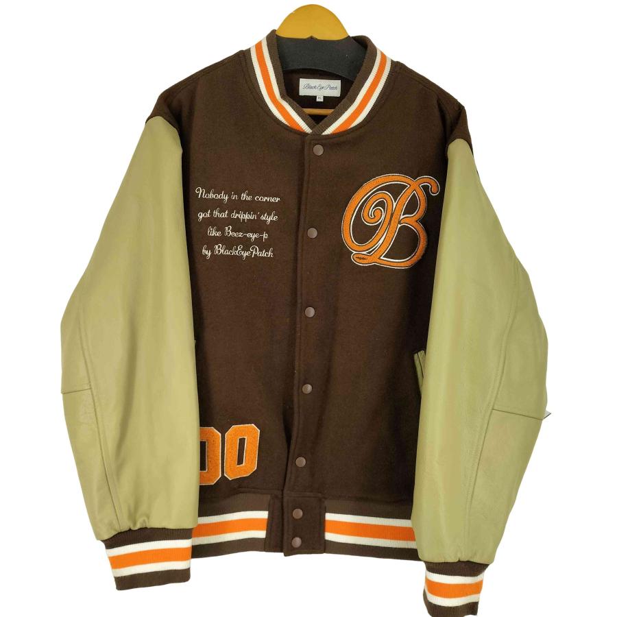 THE BLACK EYE PATCH(ザブラックアイパッチ) レザー切り替えスタジャン