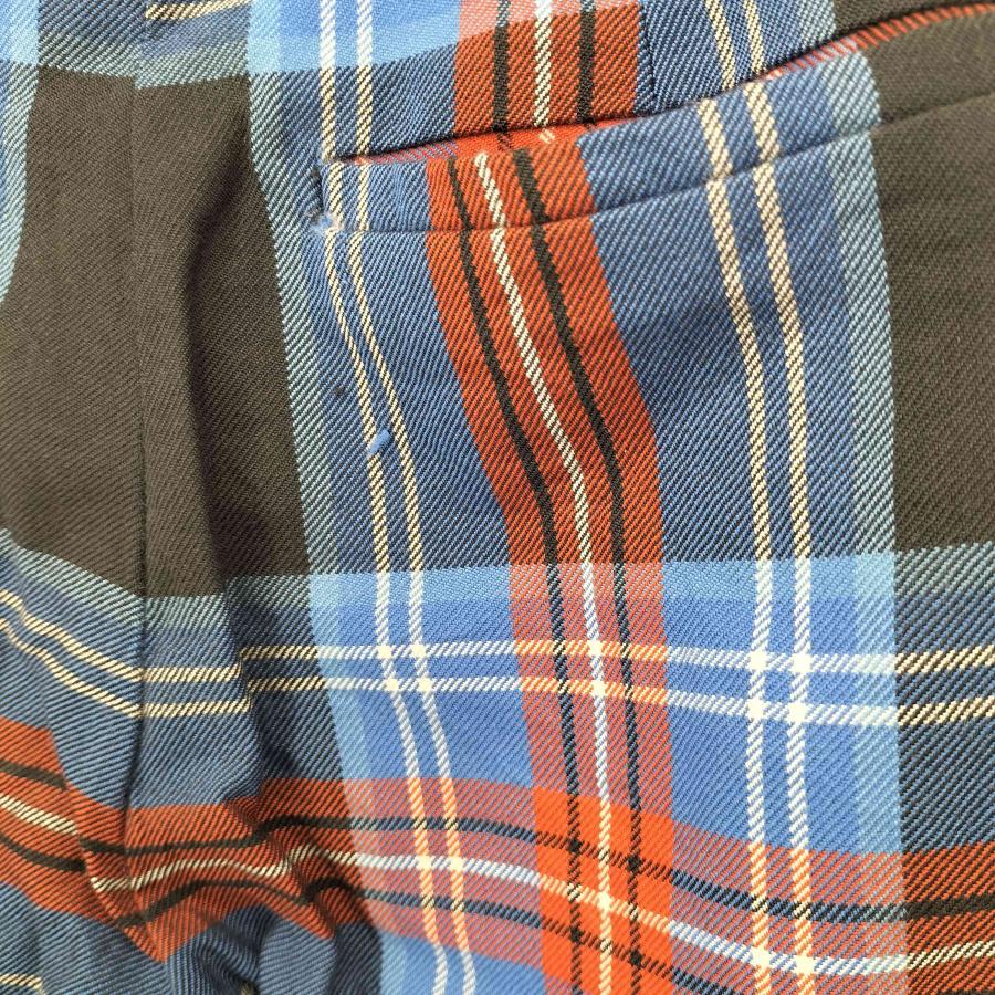 CHARLES JEFFREY LOVERBOY タータンチェック ロープバッグ CHARLES