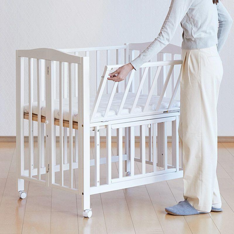 カトージ（KATOJI） ベビーベッド 床板すのこモデル ミニベビーベッド