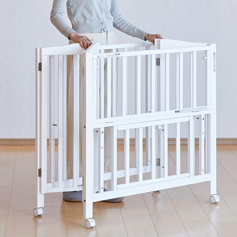 カトージ（KATOJI） ベビーベッド 床板すのこモデル ミニベビーベッド