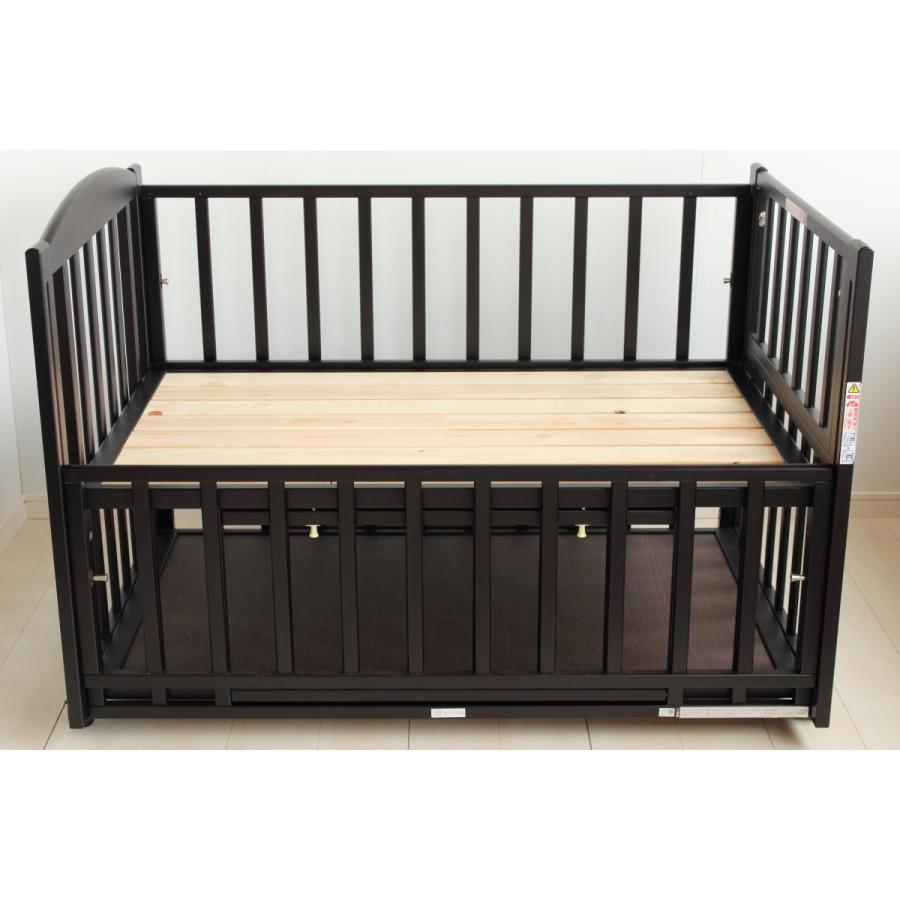 ベビーベッド レンタル】国産すのこ ヤマサキ スリーオープンベッド b