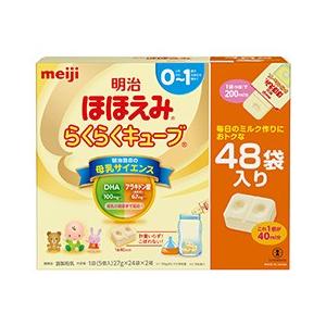 ほほえみ 明治 ほほえみ(新) らくらくキューブ1296g（27g×24袋×2箱） 0