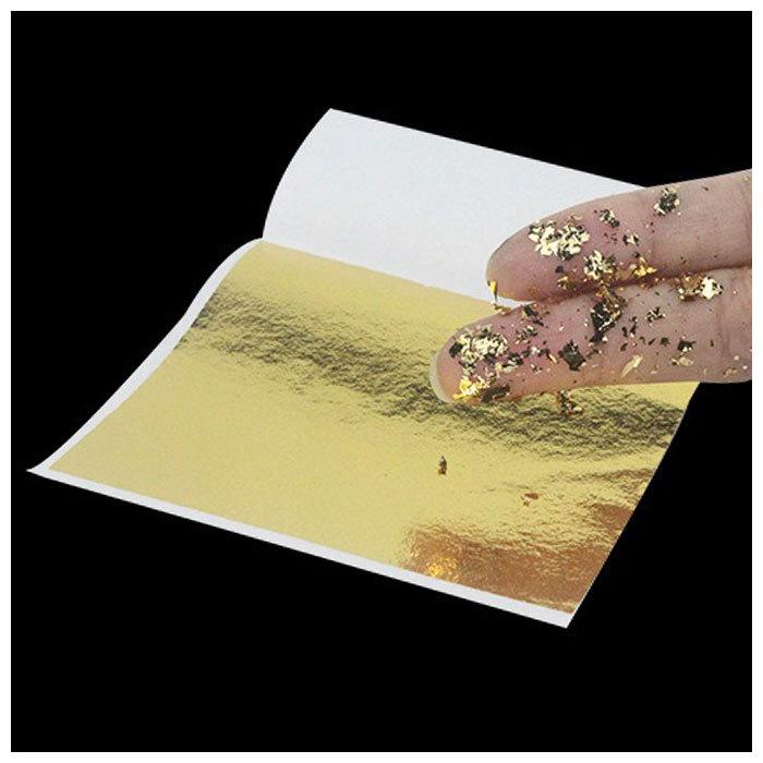 金箔シート 通販金箔シート フェイク 金箔 アート 工芸用 竹製