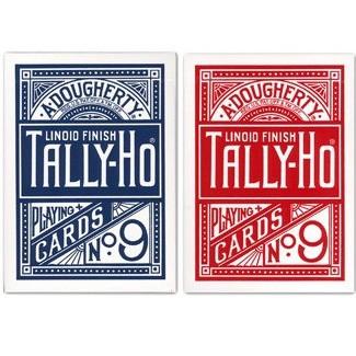 TALLY-HO タリホー ファンバック ポーカーサイズ （レッド ・ ブルー