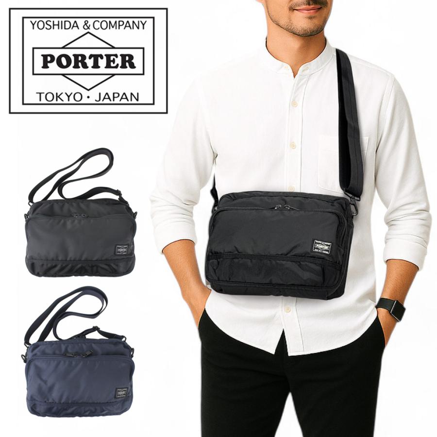 PORTER ポーター フラッシュ ショルダーバッグ 689-05949 10 ブラック
