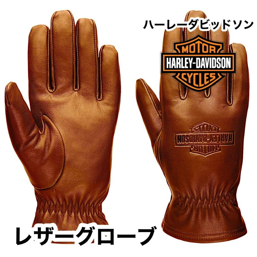 Harley Davidson（ハーレー・ダビッドソン） 本革グローブ HARLEY