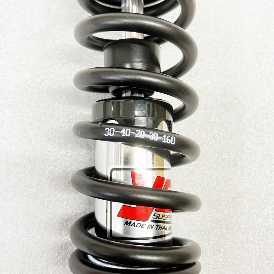 YSS PRO-X リアサスペンション 310mm クローム/ブラック DIO ZX