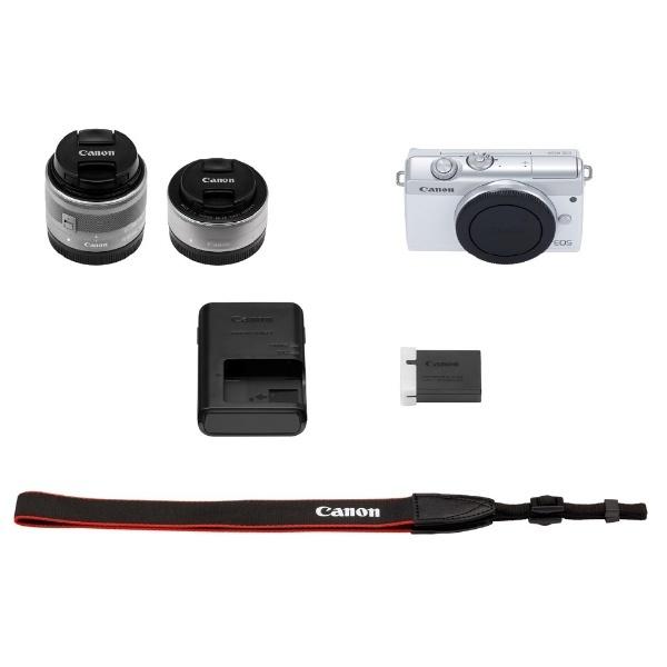 EOS キヤノン CANON M200 ミラーレス一眼カメラ ダブルズームキット