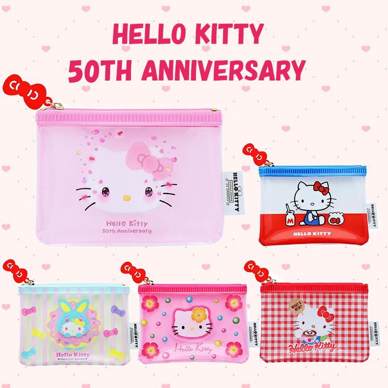 sanrio（サンリオ） ハローキティ 50th アニバーサリー ミニポーチ
