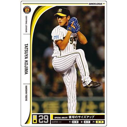 オーナーズリーグ09 白カード 小嶋達也 阪神タイガース : すじいち堂