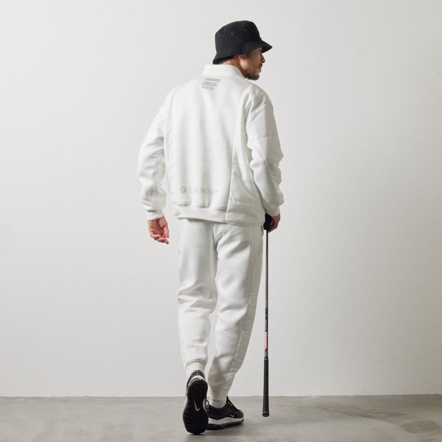 BANDEL（バンデル） SIDE PUFFER TRACKPANTS ナイロン 保温性 ゴルフ