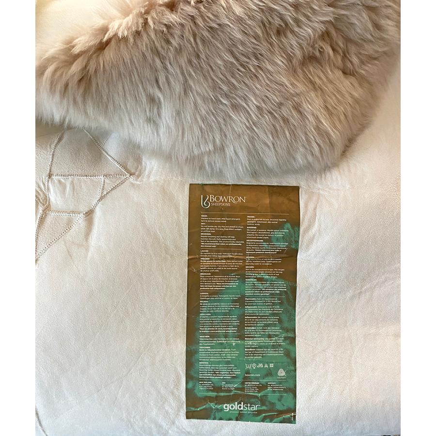 新品 在庫限り BOWRON ボーロン GOLD STAR ムートンラグ 5匹