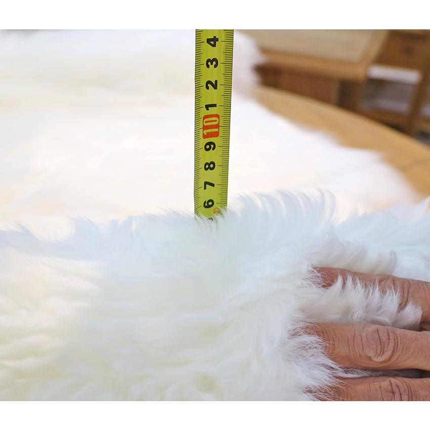 新品 在庫限り BOWRON ボーロン GOLD STAR ムートンラグ 5匹 ホワイト