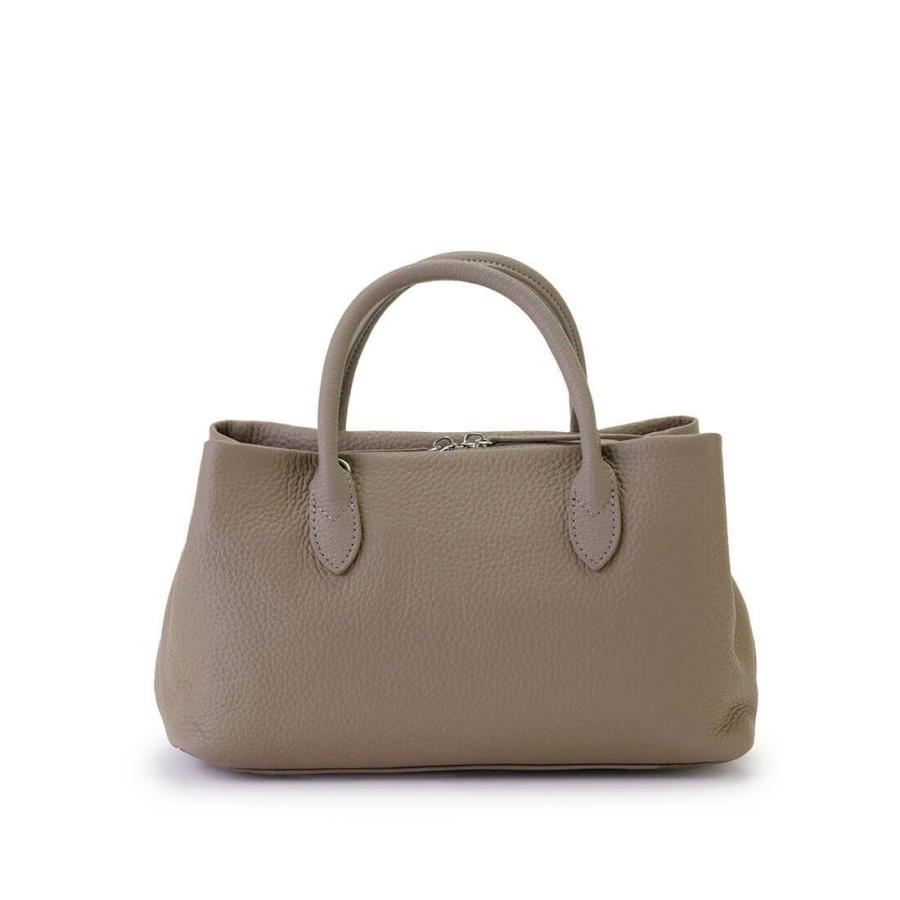 BARCOS（バルコス） シュリンクレザー3層ハンドバッグ＜グラッツェ