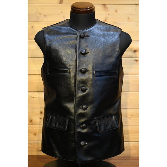 Aero Leathers（エアロレザー） AERO LEATHER レザーベスト Shackleton