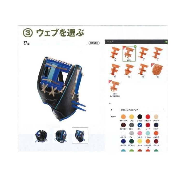 PRO STAFF（Wilson） ウィルソン 軟式 オーダーグラブ WILSON