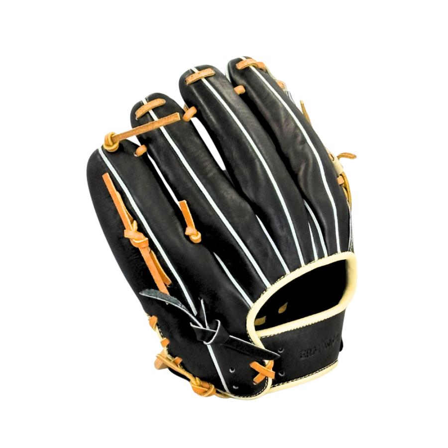 ATOMS アトムズ 軟式内野手用グラブ ACN-021 ブラック×Cブラウン