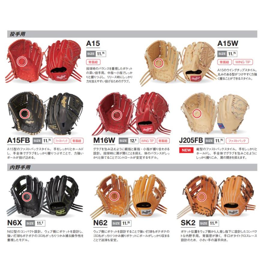 プロプリファード 2026年 ローリングス 硬式 オーダー グラブ グローブ