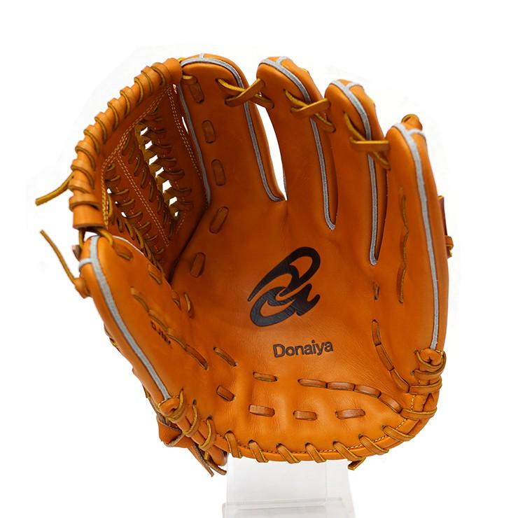 ドナイヤ 平裏刺繍・ラベル交換1円 軟式 内野手用 グローブ グラブ