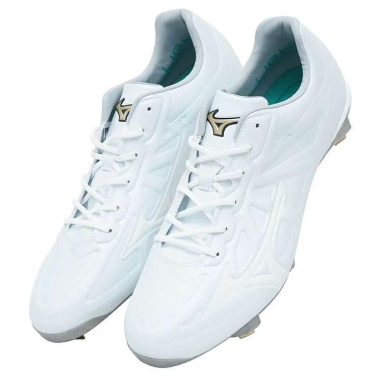 MIZUNO（ミズノ） 野球 白スパイク ライトレボエリート ワイド CK