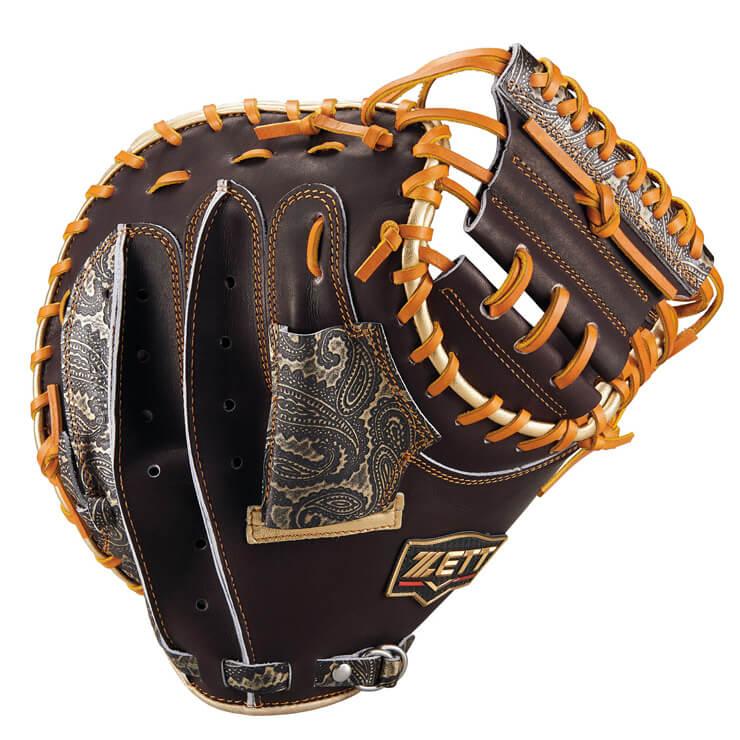 プロステイタス ゼット 超限定 軟式 キャッチャーミット ペイズリー柄