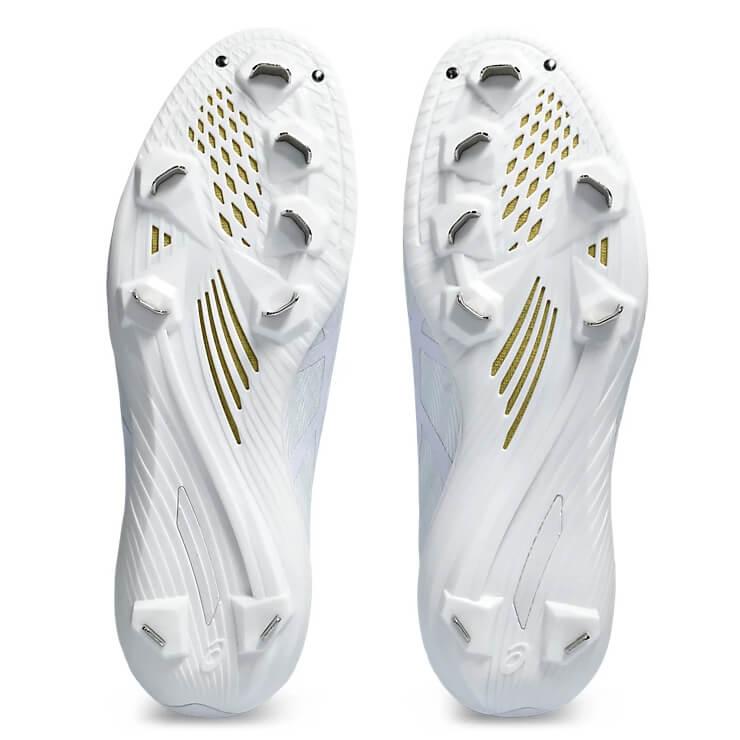 ASICS（アシックス） 野球 白スパイク 金具スパイク ゴールドステージ