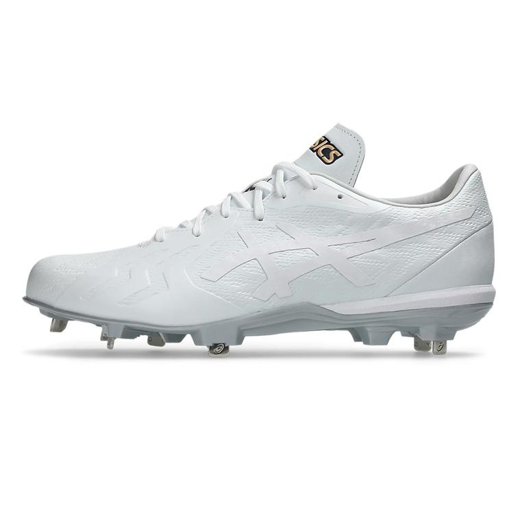 ASICS（アシックス） 野球 白スパイク 金具スパイク ゴールドステージ