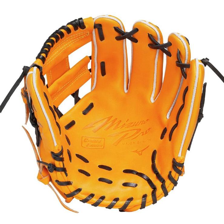 Mizuno Pro 平裏刺繍1円 ミズノプロ 限定 軟式 グローブ グラブ 内野手