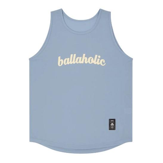 Ballaholic Logo Tank Top (cerulean blue/off white) ボーラホリック