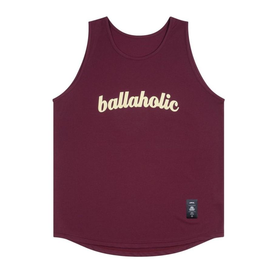 Ballaholic Logo Tank Top (crimson/ivory) ボーラホリック タンク