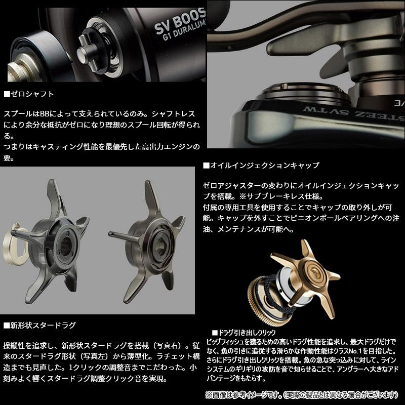 DAIWA（ダイワ） ○ダイワ 24 スティーズ SV TW 100H （右ハンドル
