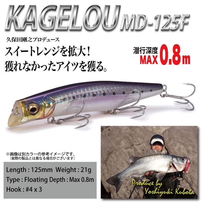 Megabass（メガバス） カゲロウ MD 125F (25年大阪商談会限定カラー