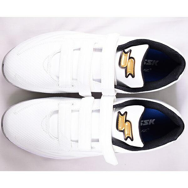 エスエスケイ（SSK） 交換往復送料無料 野球 スパイク ポイント 白