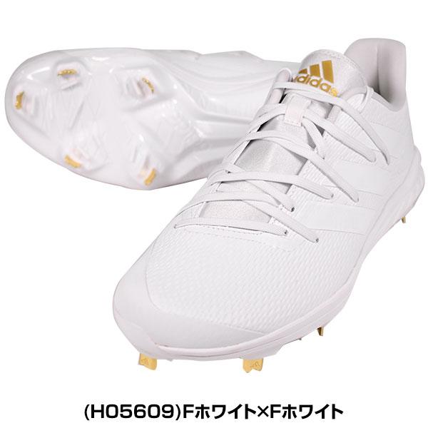 adidas（アディダス） 野球 スパイク 金具 大人 白あり アディゼロ