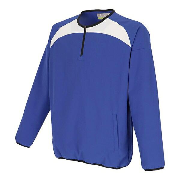 野球 シャカシャカ ウインドシャツ SSK 長袖ハーフZIP クロス