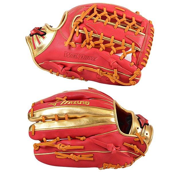 MIZUNO（ミズノ） 交換無料 軟式用グローブ WILLDRIVE RED 限定カラー