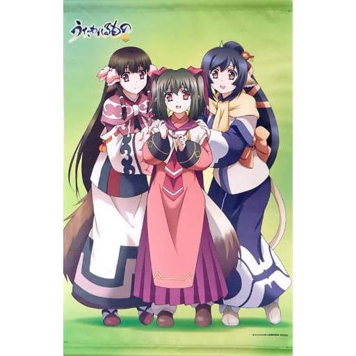 クオン＆ネコネ＆ルルティエ アニメ描き下ろしB2タペストリー