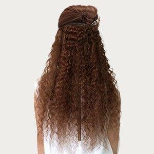 エクステ 人毛100% ワッフルウェーブ 約35g w255 : ウィッグ・エクステ