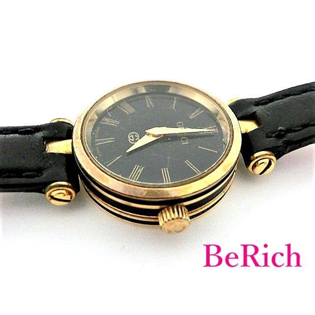 GUCCI（グッチ） レディース 腕時計 黒 ブラック 文字盤 SS レザー