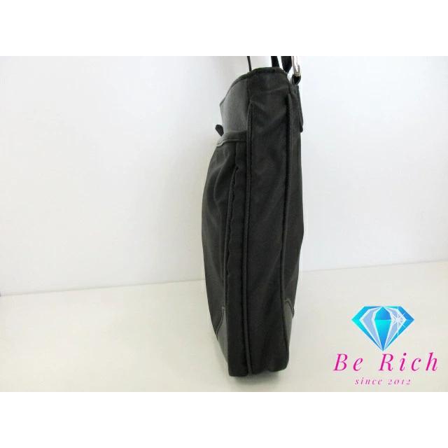 MONTBLANC（モンブラン） メンズ ショルダーバッグ ナイロン レザー 黒