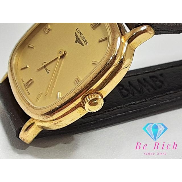 LONGINES（ロンジン） レディース 腕時計 153 7049 ゴールド ブラック