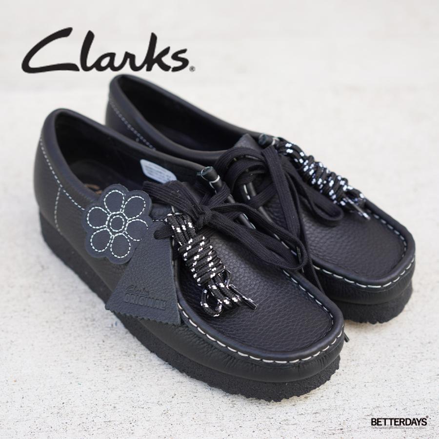 Clarks（クラークス） オリジナル ワラビー ブラック レザー