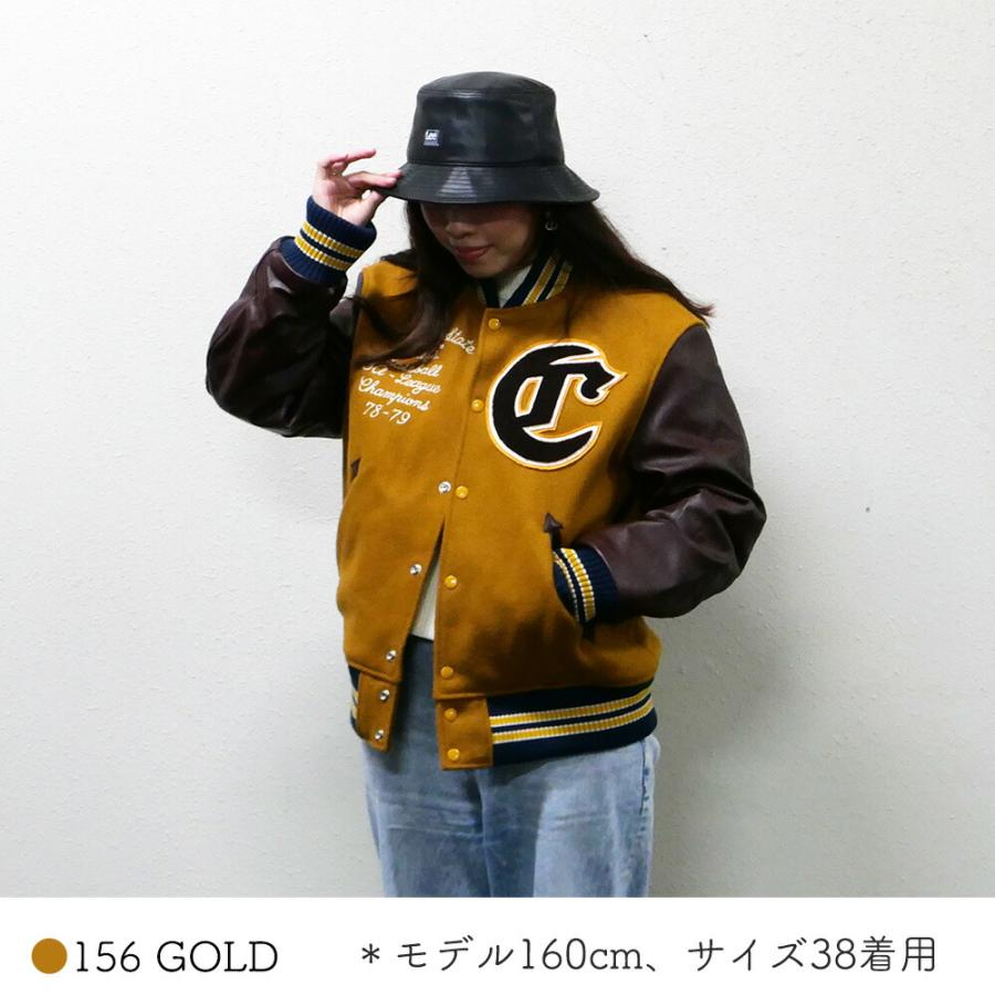 WHITESVILLE スタジャン メンズ ホワイツビル ウールメルトン アワード