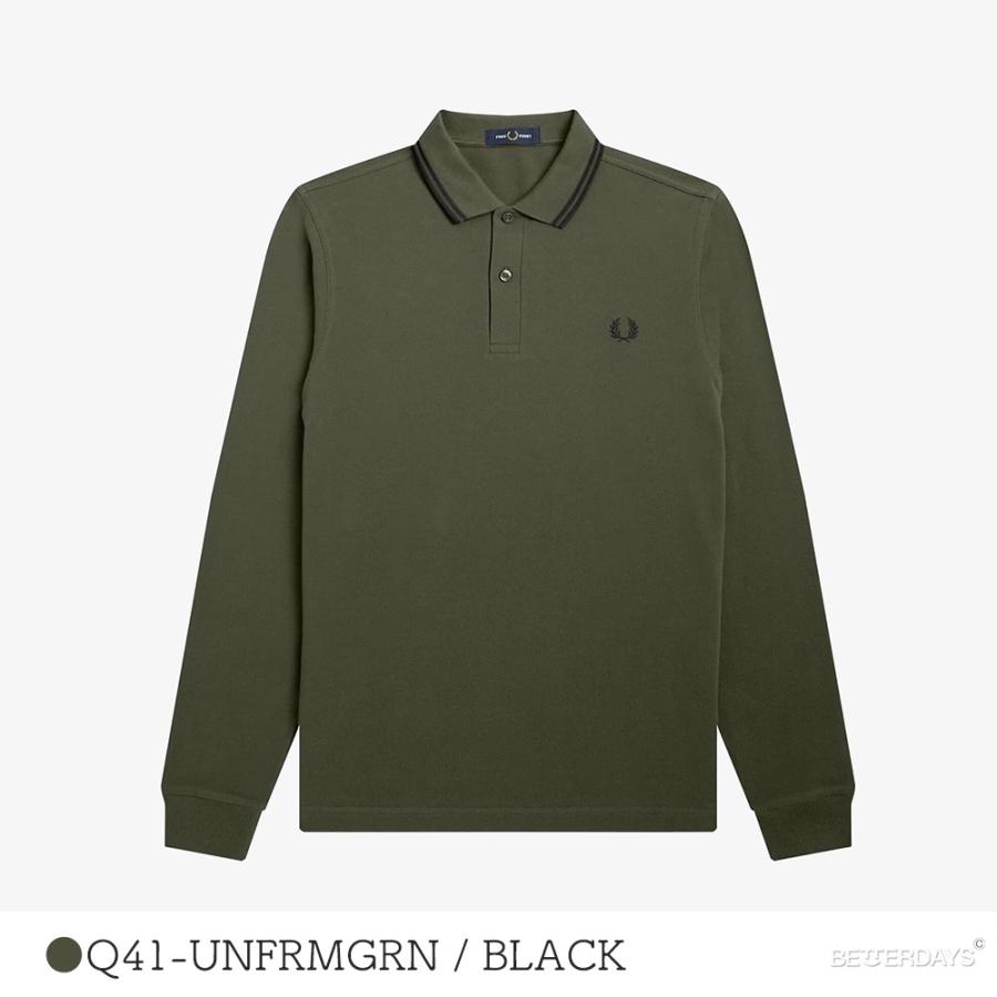 FRED PERRY（フレッドペリー） 長袖ポロシャツ メンズ M3636_LS TWIN