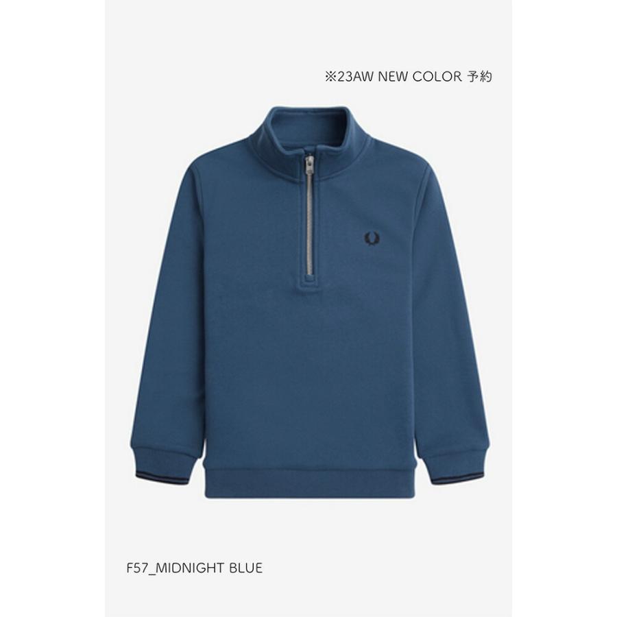 FRED PERRY（フレッドペリー） ハーフジップ スウェット キッズ SY3574