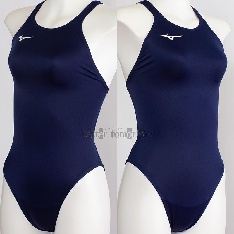 MIZUNO（ミズノ） レディース 競泳水着 N2MAC72014 ネイビー 紺色 WA