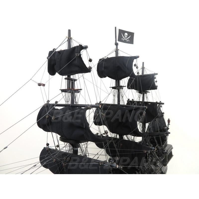 帆船模型 完成品 木製 カリビアン パイレーツ ブラックパール Black