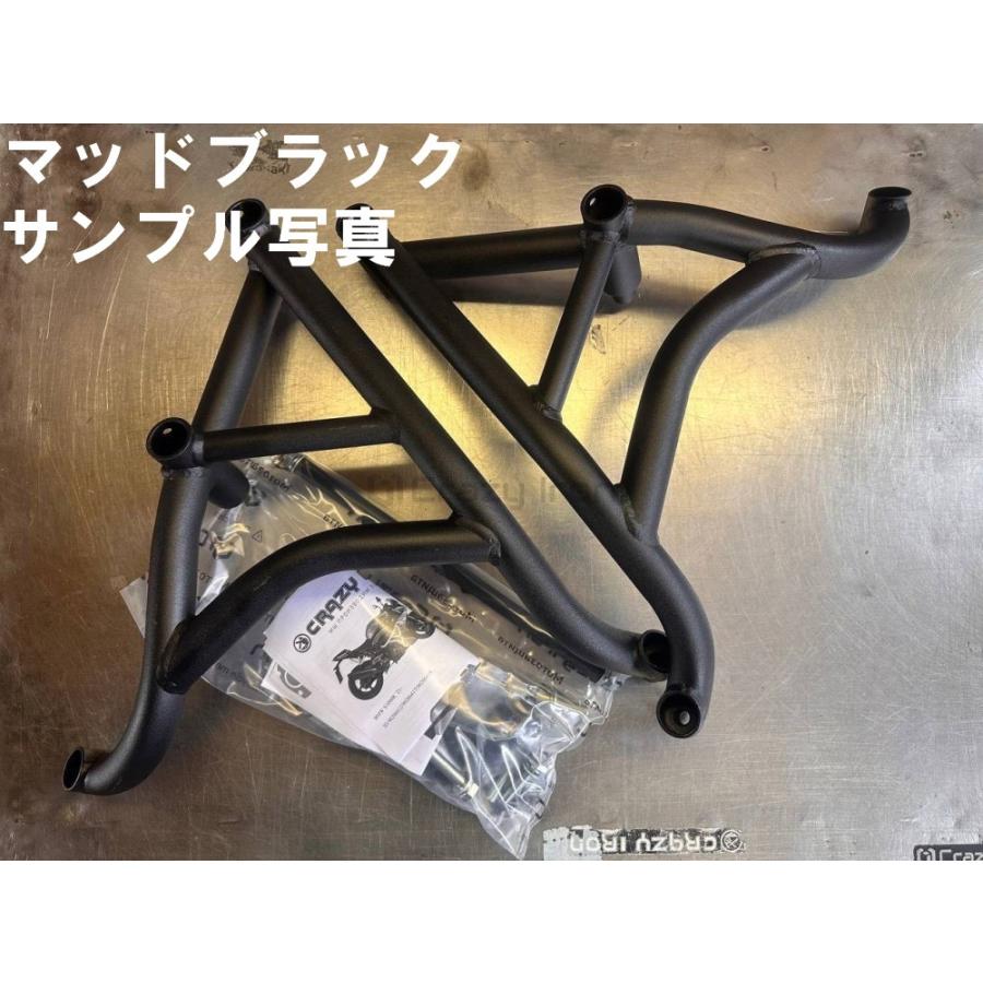 カワサキ ZX-6R 07-08 リア スタントケージ ガード CRAZY IRON [輸入